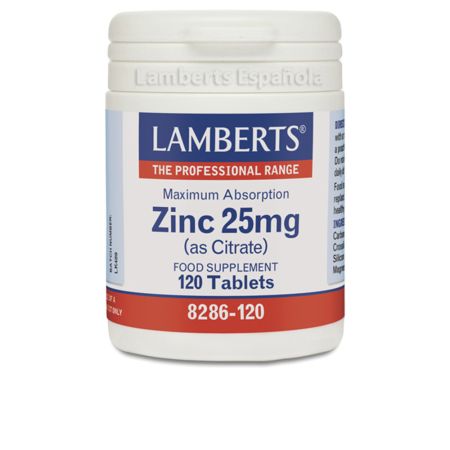 Lamberts Citrato De Zinc 25 Mg 120 Caps