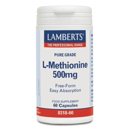 Lamberts L-Metionina 500 Mg 60 Caps