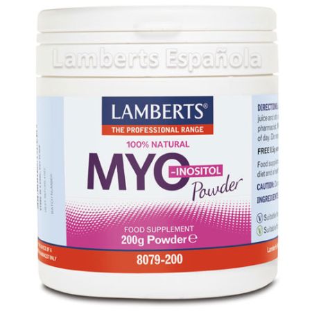 Lamberts Myoinositol Polvo 100 Natural 200g