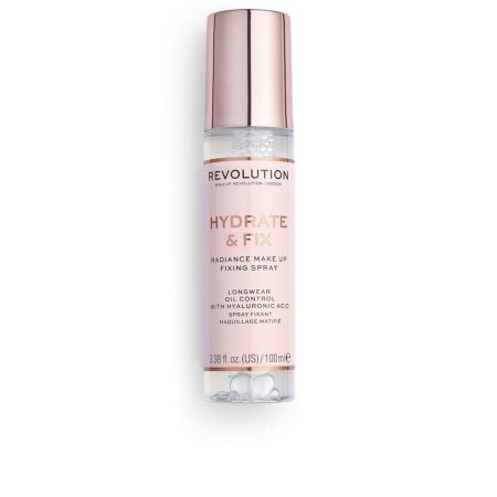 Revolution Make Up Hydrate y Fix Radiance Make Up Fixing Spray 100ml