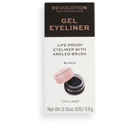 Revolution Make Up Gel Eyeliner Life-Proof Black 3g