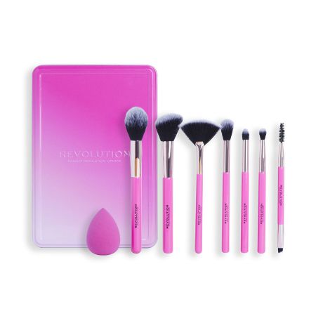 Revolution Make Up The Brush Edit Gift Lote 8 Piezas