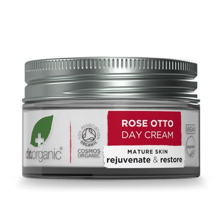 Dr Organic Rose Otto Crème Hydratant 50ml 