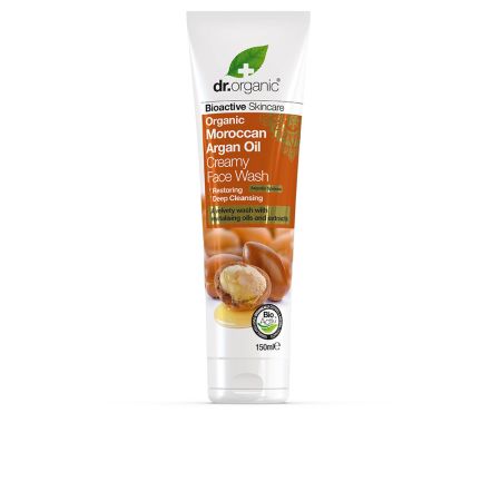 Dr Organic Moroccan Argan Oil Crème Nettoyant Visage 150ml