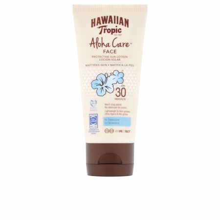Hawaiian Tropic Aloha Care Lotion Solaire Visage Spf30 90ml