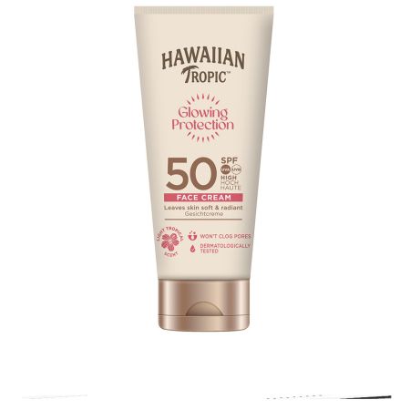 Hawaiian Tropic Glowing Protection Face Cream Spf50 50ml
