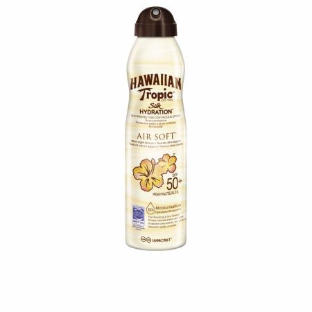 Hawaiian Tropic Silk Hydration Air Soft Brume De Protection Solaire Spf50+ 220ml