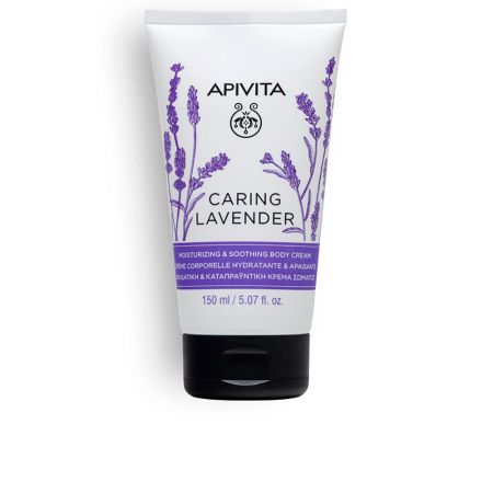 Apivita Caring Lavender Moisturizing & Soothing Body Cream Hypoallergenic 150ml