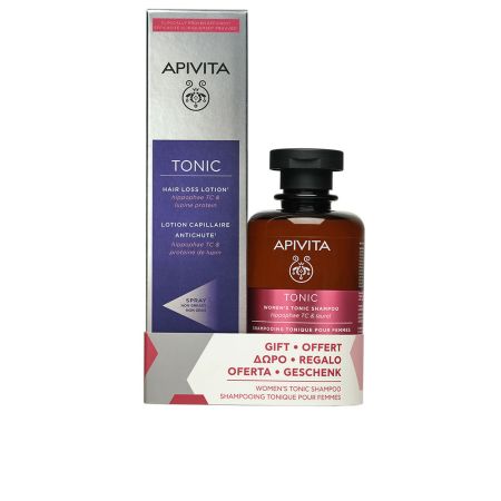 Apivita Lotion Pour La Perte De Cheveux 150 ml + Shampooing Tonique Femme 250ml Coffet 2 Pièces