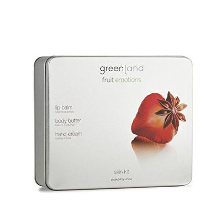 Greenland Hand Cr Bl Lip Balm Strawberry