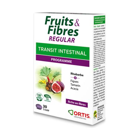 Ortis Fruits et Fibres 30 Comprimés
