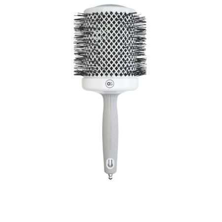 Olivia Garden Expert Blowout Shine Blanco y Gris 80 Mm 1 U