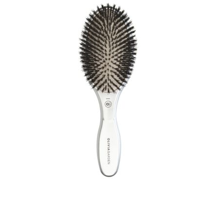 Olivia Garden Expert Care Oval Boar y Nylon Bristles Silver 1 U