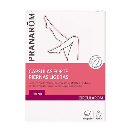 Pranarôm Circularom Forte Jambes Légères Et Confort Circulatoire 30 Capsules