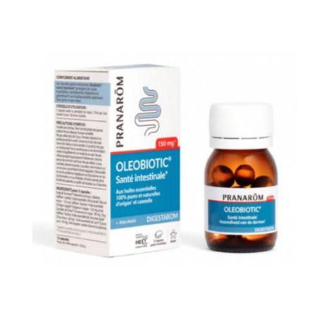 Pranarom Digestarom Oleobiotic Santé Intestinale 15 Capsules