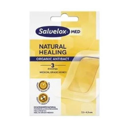 Salvelox Med Natural Healing 3 Pansements 7,5X4,5Cm