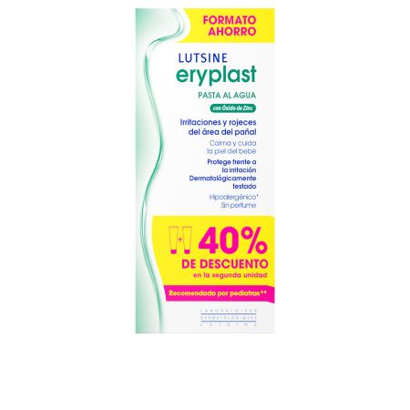 Lutsine Eryplast Pâte d'Eau Lot de 2 x 75gr