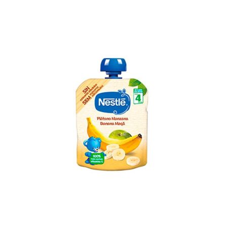 Nestle 3x Nestlé Naturnes Purée Pomme Banane 6 Mois 90g