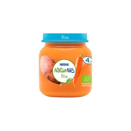 Nestle Nestlé Naturnes Tarrito Zanahoria y Boniato Bio 4m 125g
