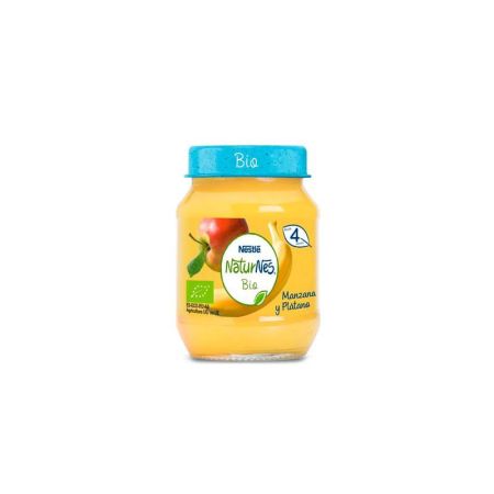 Nestle Naturnes Bio Tarrito Manzana y Platano 4m 190g