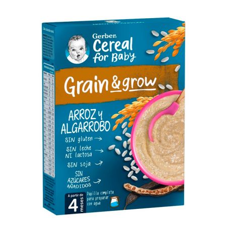 Gerber Porridge au Riz et à la Caroube 250g 