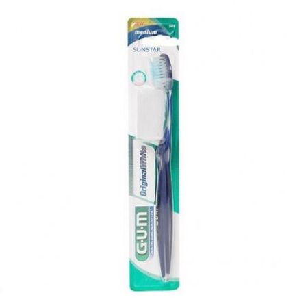 Gum Original White Brosse À Dents Medium Compacte 1 Brosse À Dents