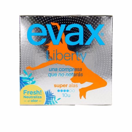Evax Liberty Super Avec Ailettes Serviettes Hygiéniques 9+1 Unités