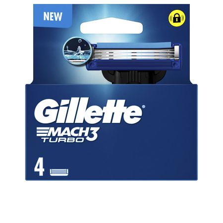 Hoja Carg Gillette Mach-3 4 Turbo