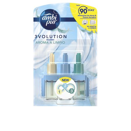 Ambi Pur 3volution Ambientador Recambio Limpio 20ml