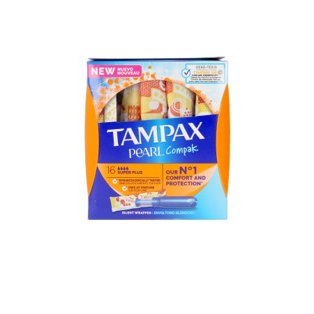 Tampax Pearl Compak Super Plus Buffer 18 Units