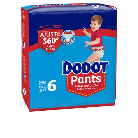 P Dodot Pants Talla 6 27 Uds