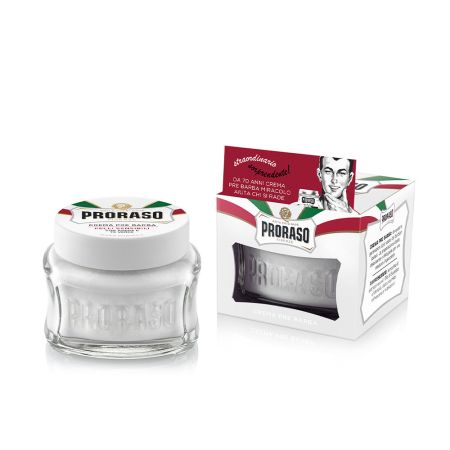Proraso White Crème Avant  Rasage Peau Sensible 100ml