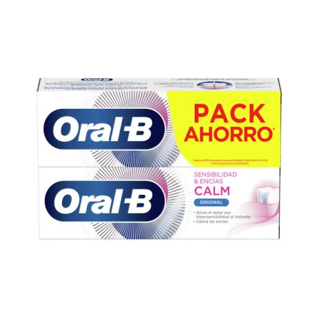 Oral-B Pâte Sensibilité & Gencives Calme Original 2x75ml