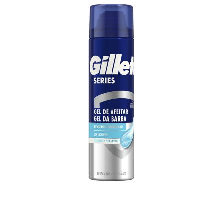Gel Afeitar Gillette Series Refrescante Eucalipto Sensib 200