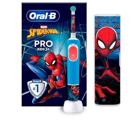 Cepillo D Oral-B Ele Ni?o Spiderman Funda Viaje
