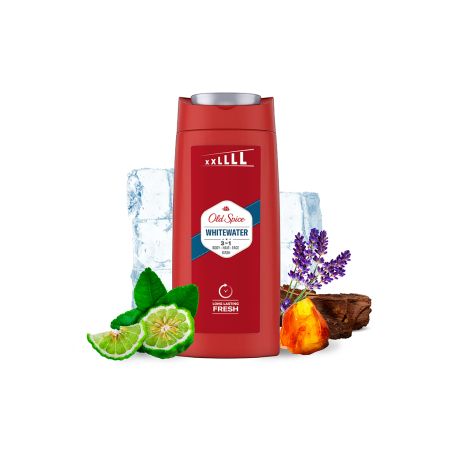 Gel Old Spice 675 3en1 Whitewater