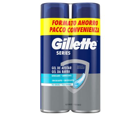 Gillette Series Gel De Afeitar Piel Sensible 2 X 200ml