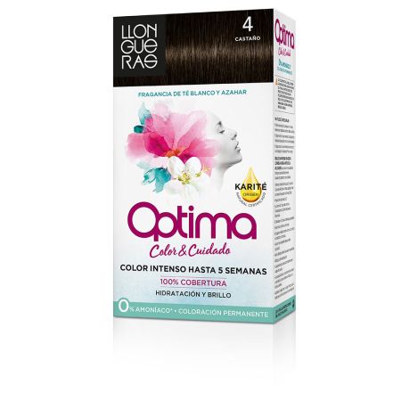 Llongueras Optima Hair Colour 4 Brown