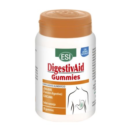 DigestivAid Gummies 30 ESI – Gingembre Avec Curcuma