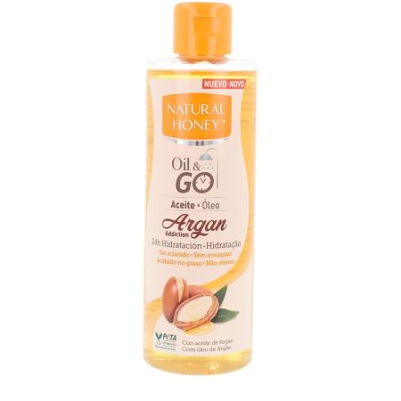 Natural Honey Elixir De Argan Oil & Go Body Oil 250ml