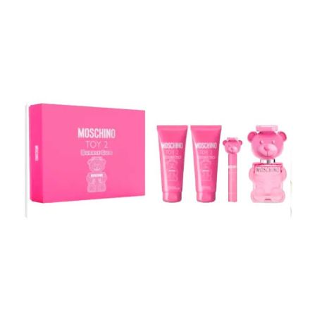 Moschino Toy 2 Bubble Gum Eau De Toilette Vaporisateur 100ml Coffret 4 Produits