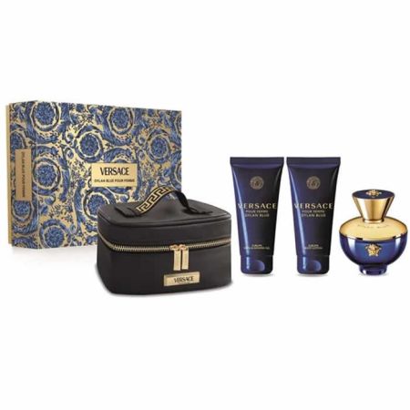 Versace Pour Femme Dylan Blue Eau De Parfum Vaporisateur 100ml Coffret 3 Produits
