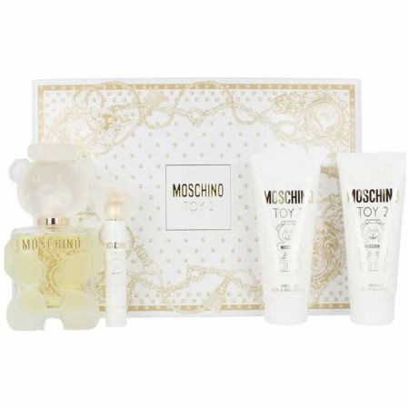 Moschino Toy 2 Eau De Parfum Spray 100ml Coffret 4 Produits