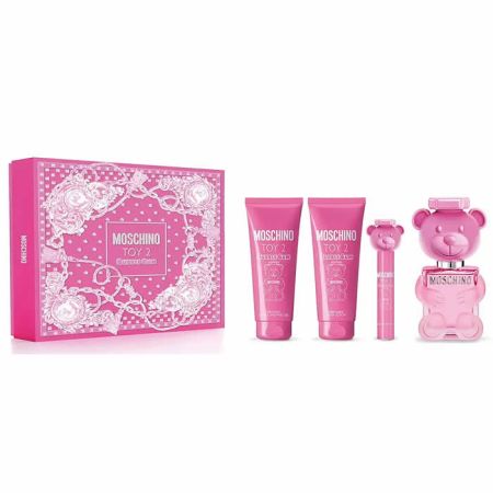 Moschino Toy 2 Bubblegum Eau de Toilette Spray 100ml Coffret 4 Produits