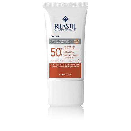 Rilastil D-Clar Spf50+ Crème Unifiante Moyenne 40ml 