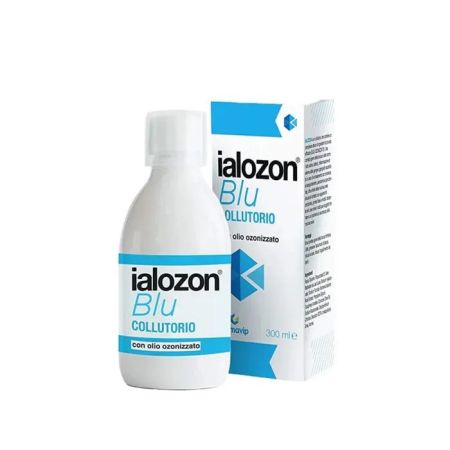 Bain de bouche bleu Gemavip Ialozon 300ml