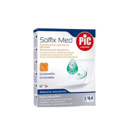 Pic Soffix Med Pansement Stérile 10x8cm 5U 
