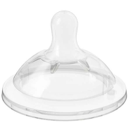 Chicco NaturalFeeling Teat 4m+ Medium Flow Adjustable Fast & Cereal 2 Units