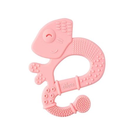 Anneau De Dentition Chicco Supersoft Iguana Rose 2 Mois Et Plus