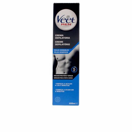 Veet For Men Sensitive Skin Depilatory Cream 200ml